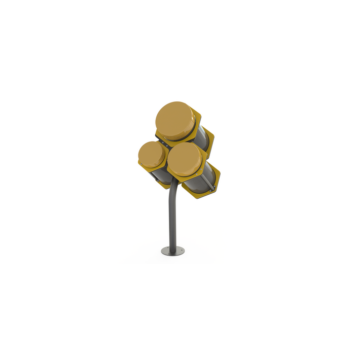 Freenotes Harmony Park Honeycomb Congas (Outdoor Music Instruments)