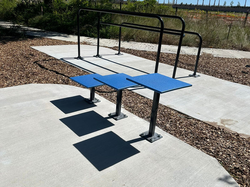 Outdoor Fitness Center for New Apartment Complex
