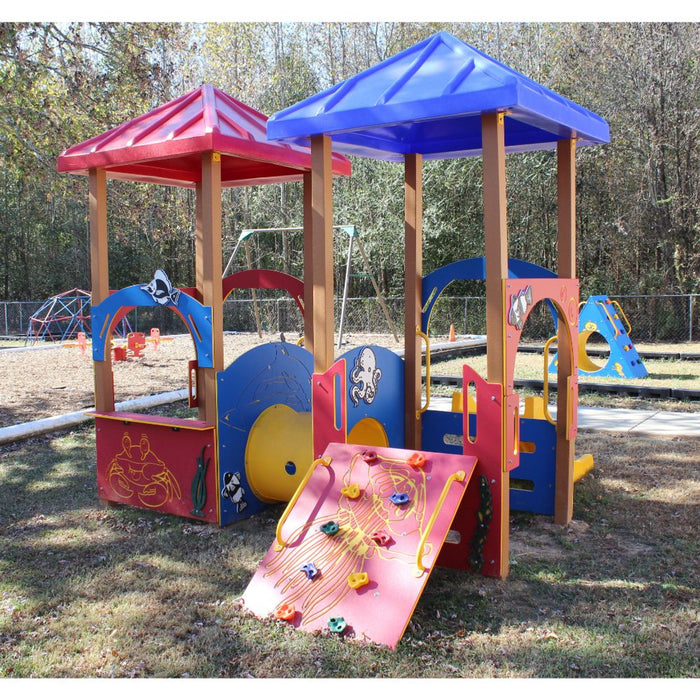 Infinity Playgrounds- Sea N Me Ground Base Tot Structure (2 - 5 yrs)
