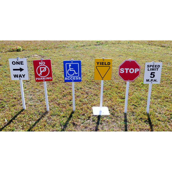 Infinity Playgrounds- Trike Path Signs (Accessories)