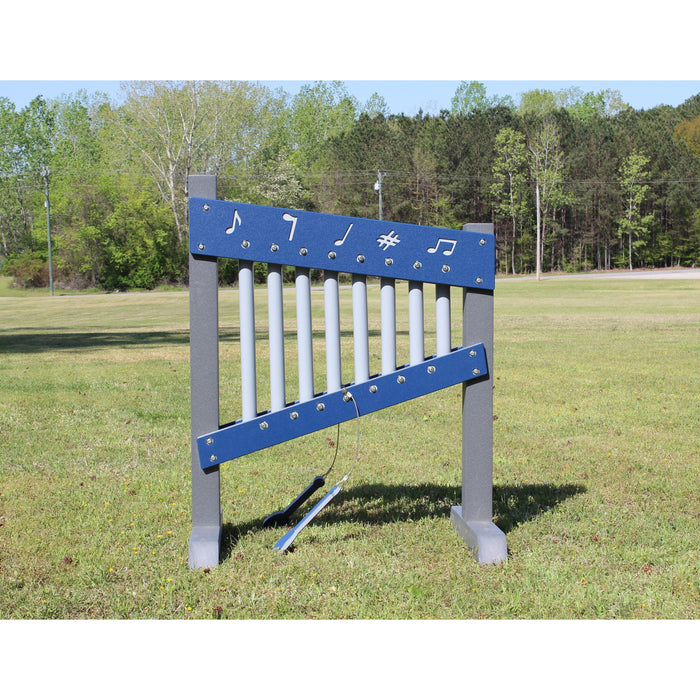 Infinity Playgrounds- Chime Wall (Recycled Plastic Lumber)