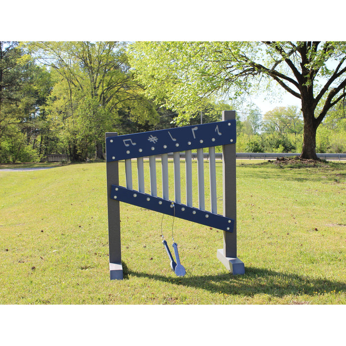 Infinity Playgrounds- Chime Wall (Recycled Plastic Lumber)