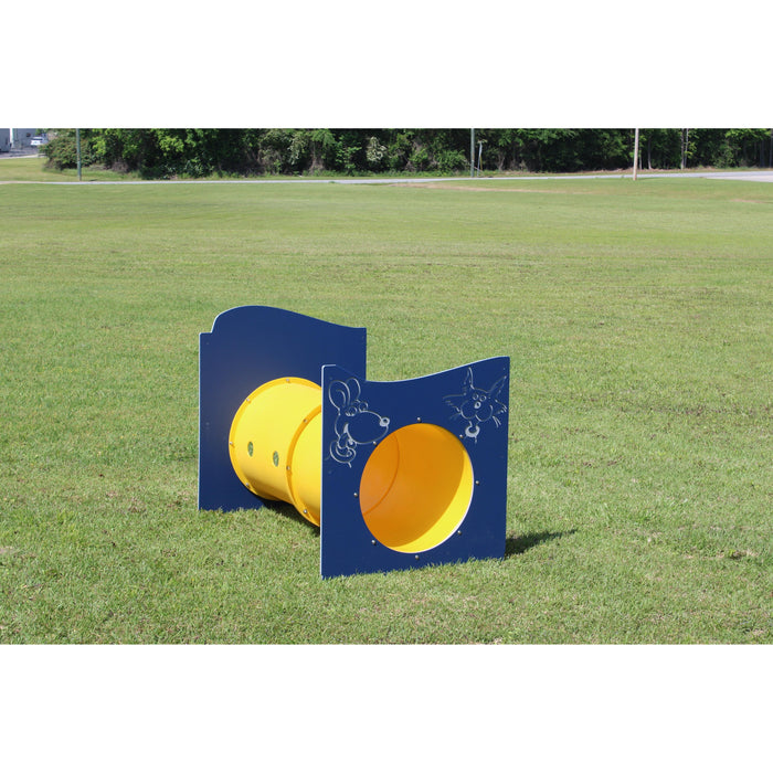 Infinity Playgrounds- Dinosaur Tunnel W/ Peek View Holes