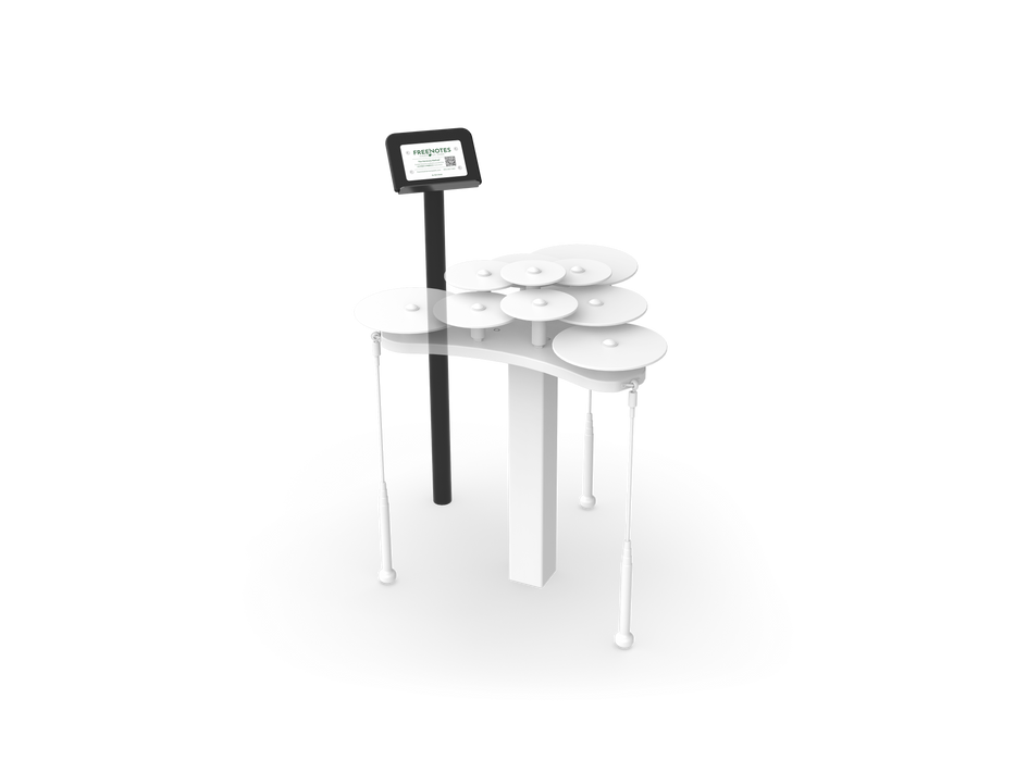 Freenotes Harmony Park Device Holder Stand- The Harmony Method™ (Outdoor Music Instruments)