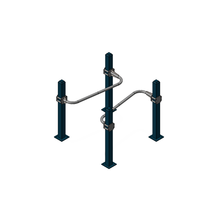 Outdoor-Fit Cali-ADA Parallel Bars (Corrections)