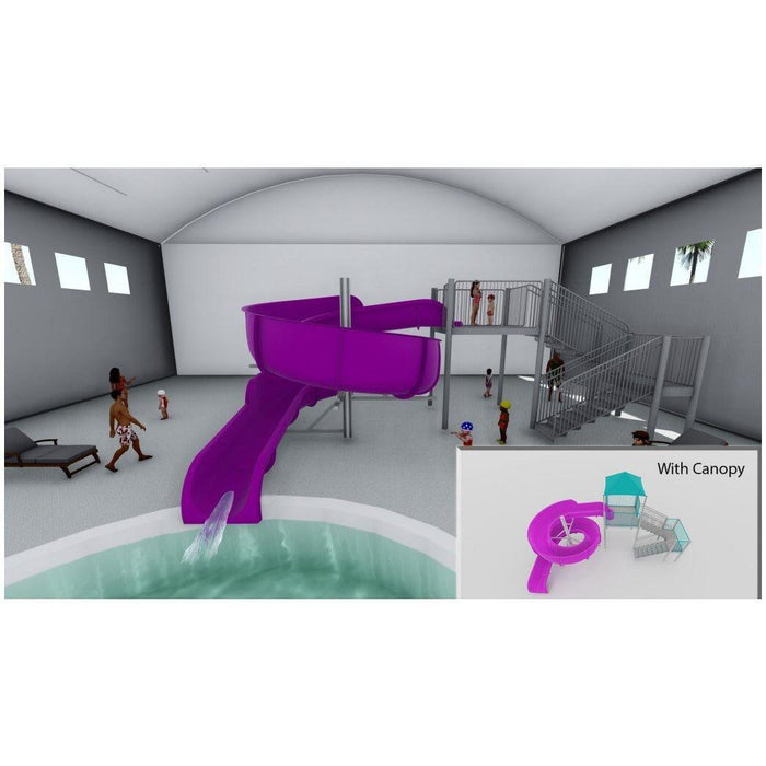 Spectrum Aquatics Single 450 Open Flume, 9'4"