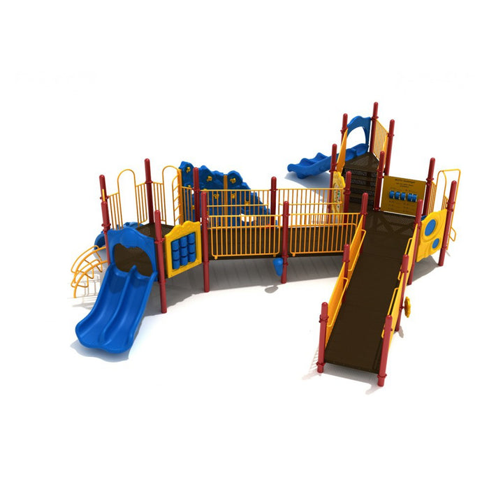 Playground Equipment Butler Overlook accessible commercial playground structure