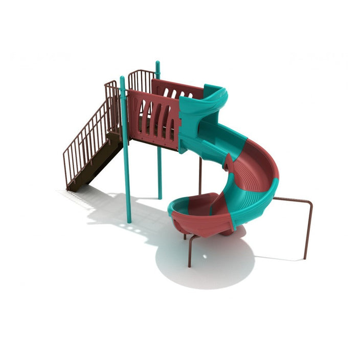 Playground Equipment 6 Foot Sectional Spiral Slide