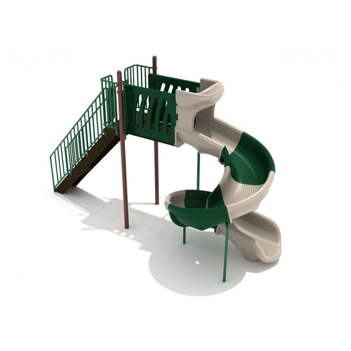 Playground Equipment 7 Foot Sectional Spiral Slide