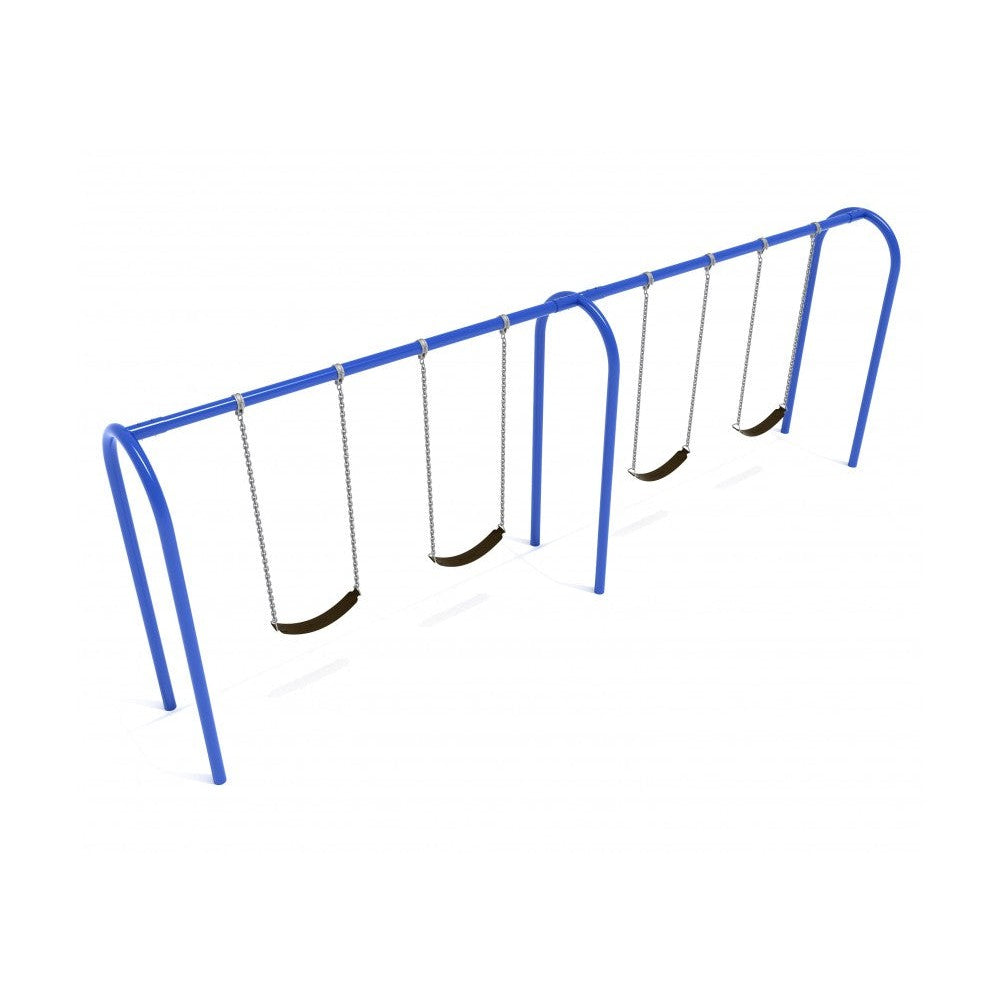 Playground Equipment 8 feet high Elite Arch Post Swing - 2 Bays ...