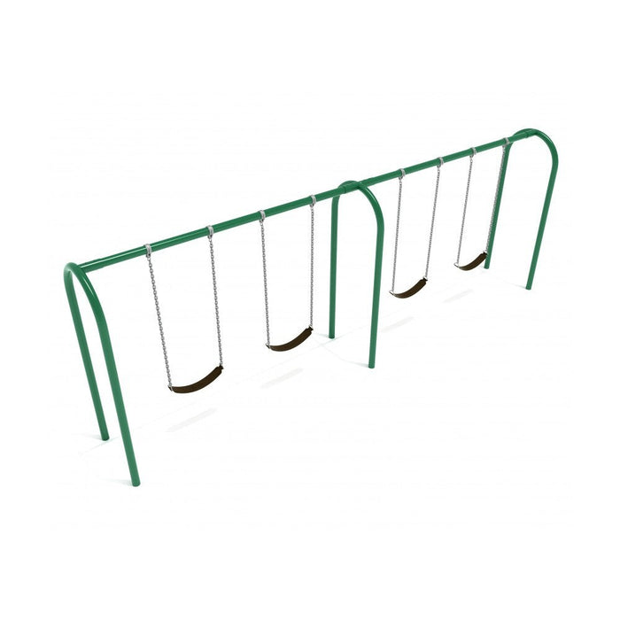 Playground Equipment 8 feet high Elite Arch Post Swing - 2 Bays