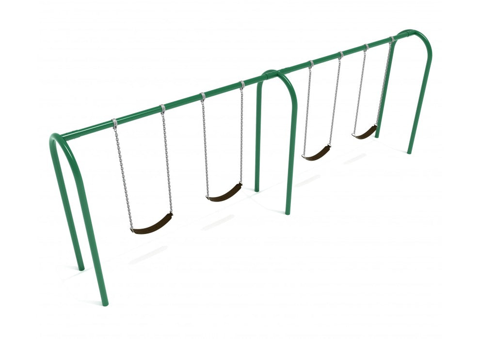 Playground Equipment 8 feet high Elite Arch Post Swing - 2 Bays