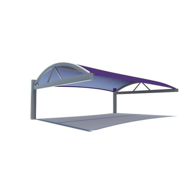Arch-Truss Shade Structure