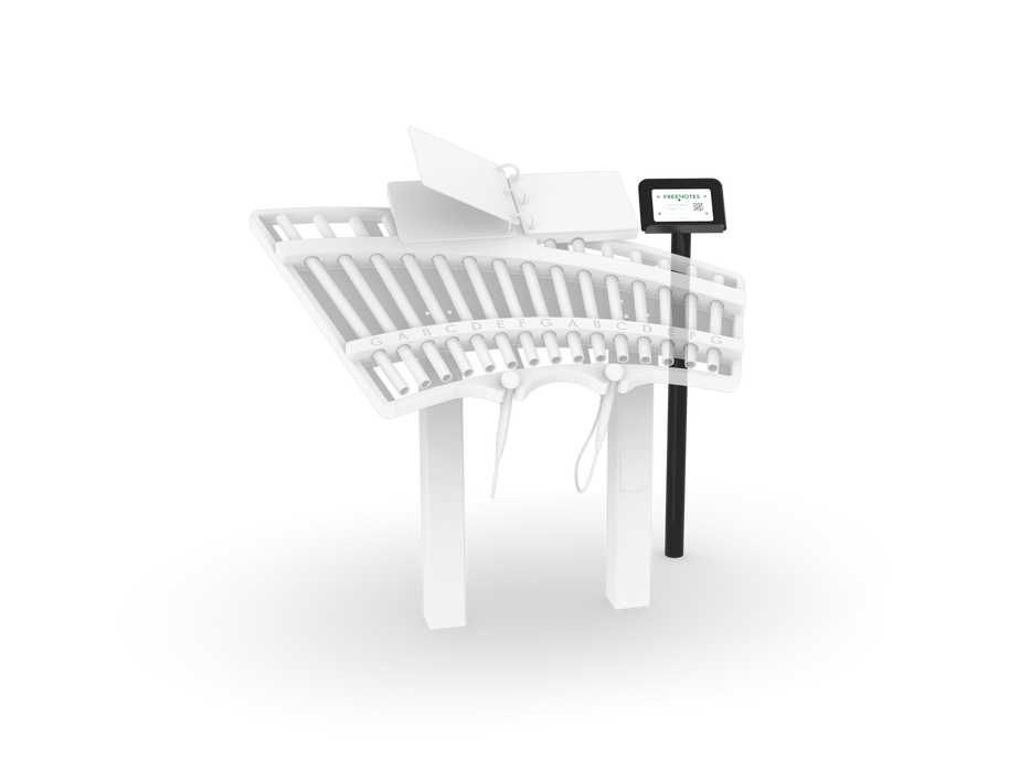 Freenotes Harmony Park Device Holder Stand- The Harmony Method™ (Outdoor Music Instruments)