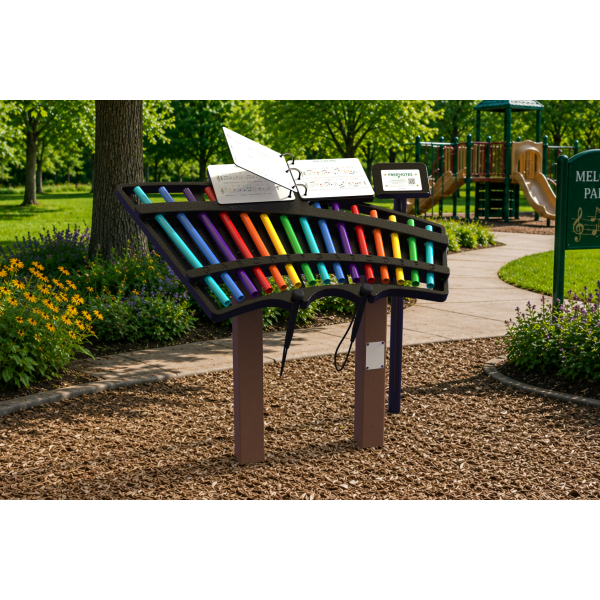 Freenotes Harmony Park Device Holder Stand- The Harmony Method™ (Outdoor Music Instruments)