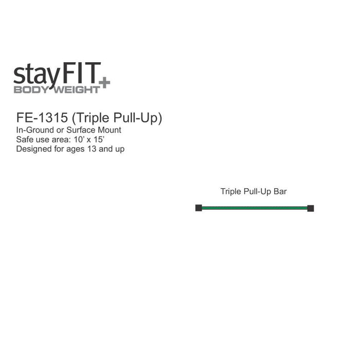 ExerTRAC Model 1315 (Triple Pull Up)