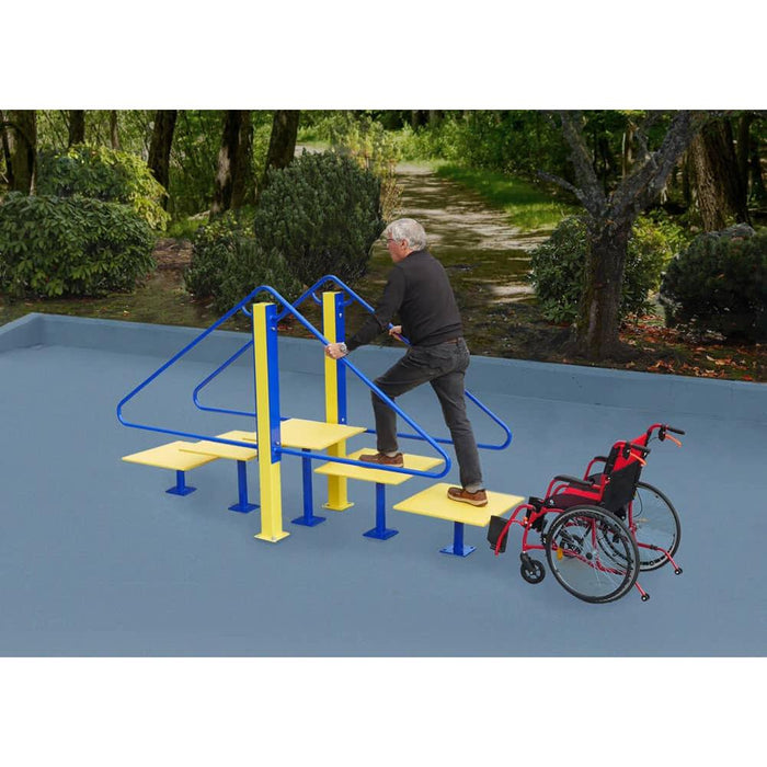 StayFIT Accessible+ Step-Up (ADA Outdoor Fitness)