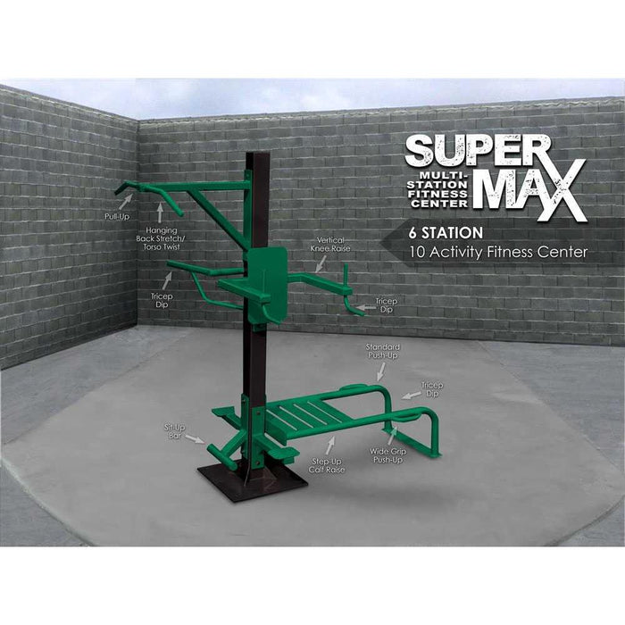 SuperMAX 6 Station Fitness System