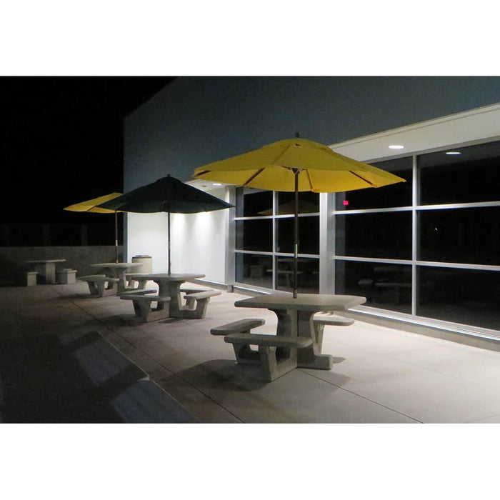 Concrete Sycamore Table With Optional Backgammon (T6240)