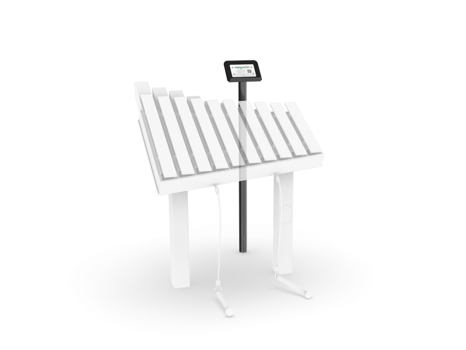 Freenotes Harmony Park Device Holder Stand- The Harmony Method™ (Outdoor Music Instruments)