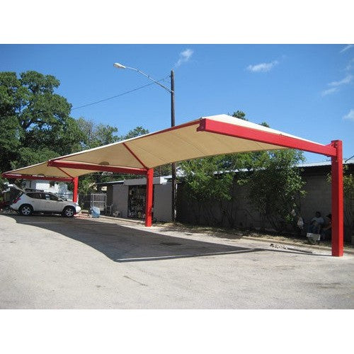 Full Hip Cantilever Shade Structure (Car Wash Style Shade)