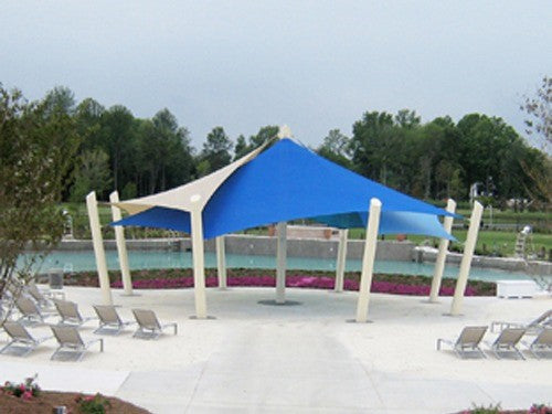 5-Point Sail Shade Structure