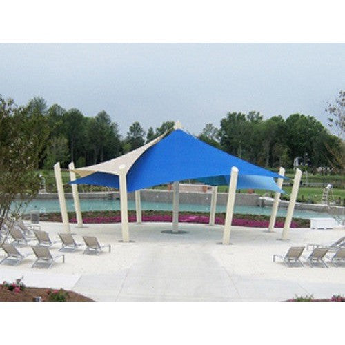 5-Point Sail Shade Structure