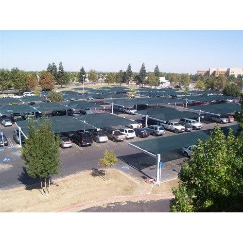 Full Hip Cantilever Shade Structure (Car Wash Style Shade)