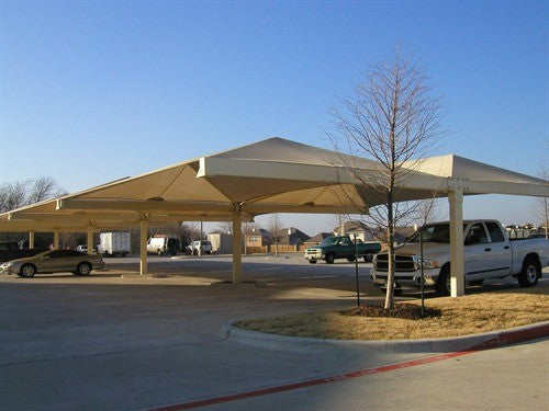 Full Hip Cantilever Shade Structure (Parking Style Shade)