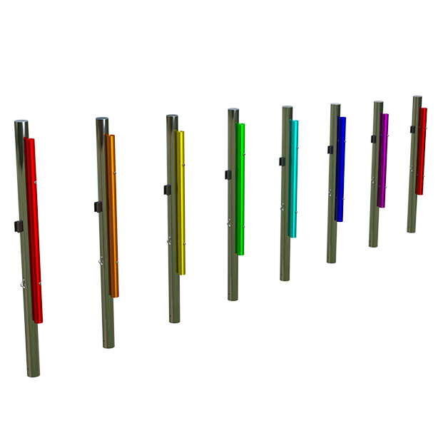 Percussion Play Calypso Chimes (Diatonic - Set of 8)