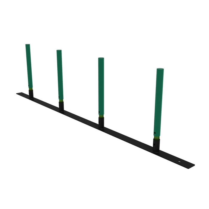 Dog Park Four Post Dog Weave