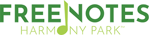 Freenotes Harmony Park logo