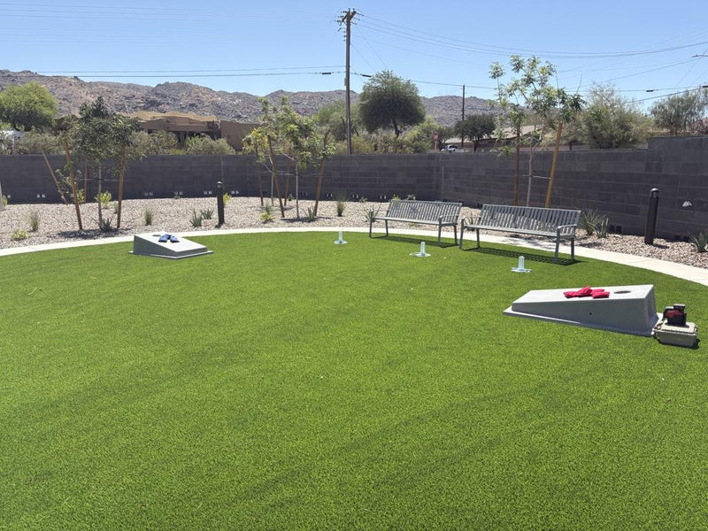Professional Cornhole Installation
