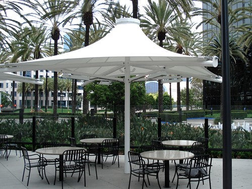 Twilite 4-Point Shade Structure (Restaurant Style)