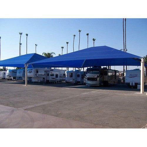 Super Span Hip Shade Structure (RV Storage Style Shade)