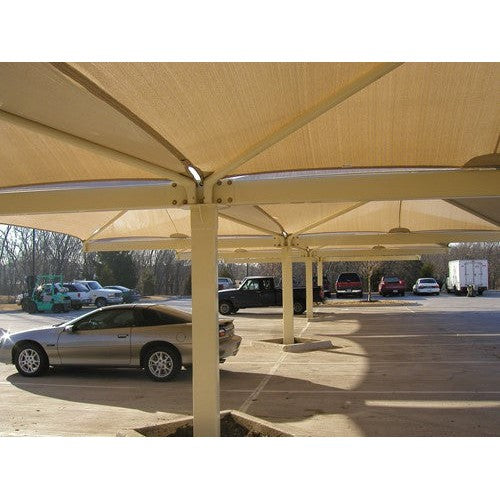 Full Hip Cantilever Shade Structure (Parking Style Shade)