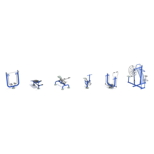 Playground Equipment Training Day Outdoor Fitness Course-Workout Station-Outdoor Workout Supply