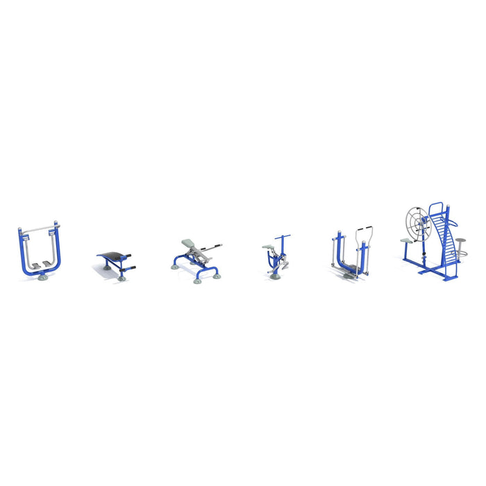 Playground Equipment Training Day Outdoor Fitness Course-Workout Station-Outdoor Workout Supply