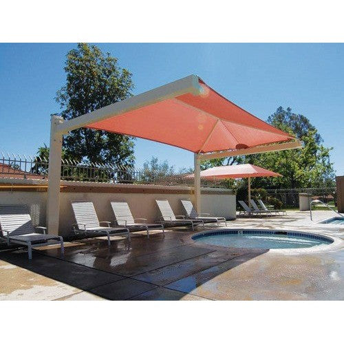 Full Hip Cantilever Shade Structure (Pool Style Shade)