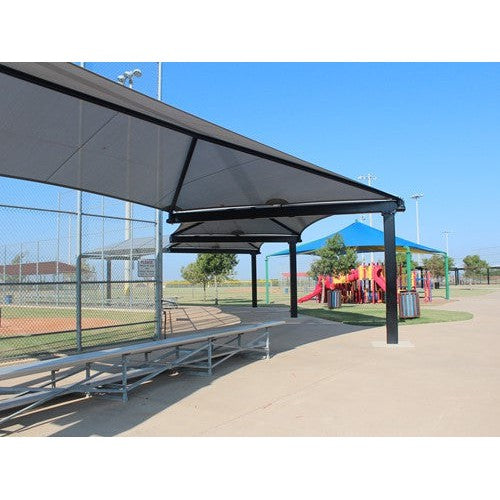 Wrap Around Cantilever Shade Structure