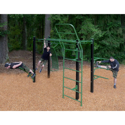 StayFIT Model 1108 (Outdoor Fitness Multi-Station #6)-Outdoor Workout Supply