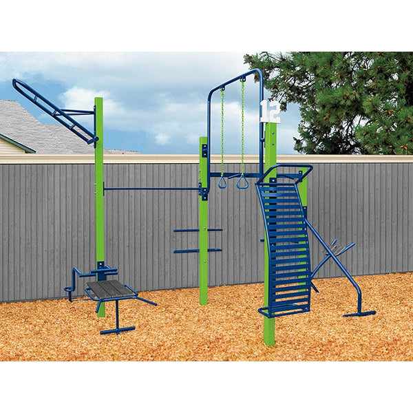StayFIT Model 1135 (Outdoor Fitness Multi-station #26)-Outdoor Workout Supply