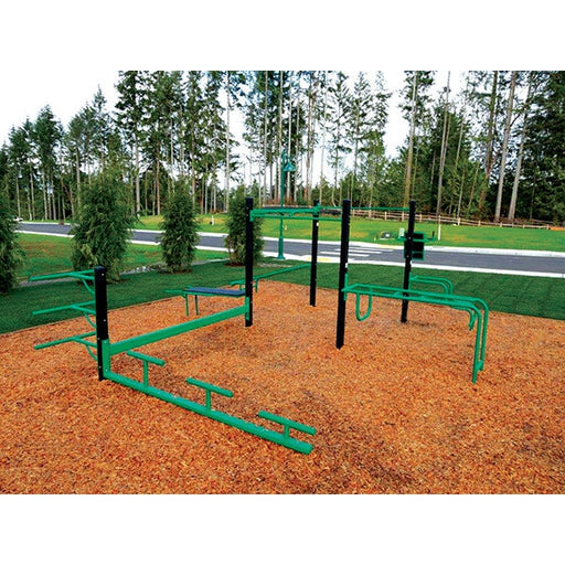 StayFIT Model 1200 (Outdoor Fitness Multi-station #40)-Outdoor Workout Supply