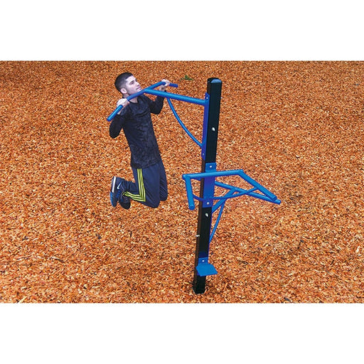 ExerTRAC Model 1360 (Pull-Up, Leg Stretch and Tricep Dip)-Outdoor Workout Supply