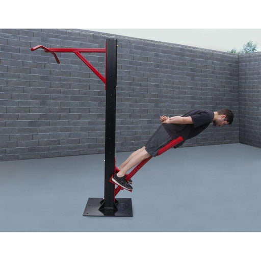 SuperMAX Individual Station (Back Extension and Pull-Up)-Outdoor Workout Supply