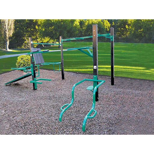 StayFIT Model 1158 (Outdoor Fitness Multi-station #34)-Outdoor Workout Supply