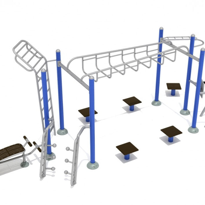 Playground Fitness Advanced Playground Gym — Outdoor Workout Supply