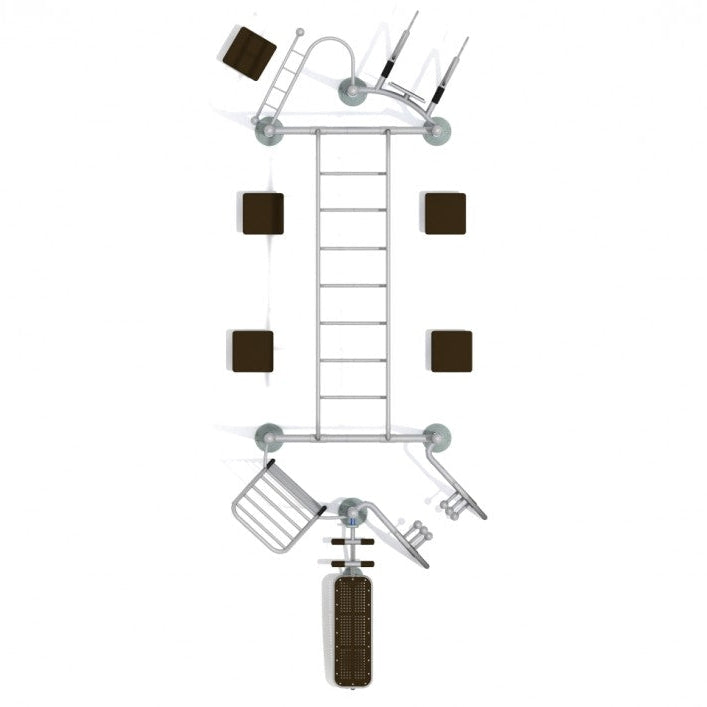 Playground Fitness Advanced Playground Gym — Outdoor Workout Supply