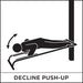 ExerTRAC Model 1345 (Push-Up Dip/Decline Push-Up)-Outdoor Workout Supply