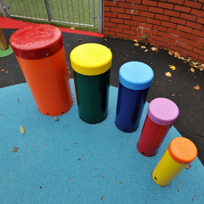Percussion Play Rainbow Sambas Outdoor Drums